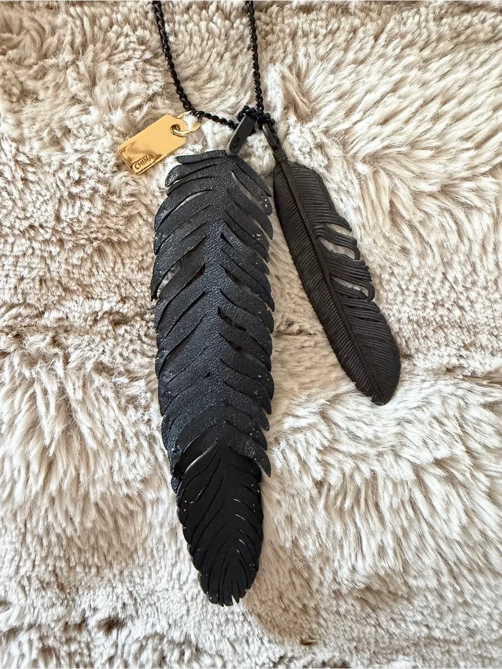 Coach long necklace